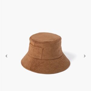 Lack of Color Terry Bucket Hat in Coffee Terry